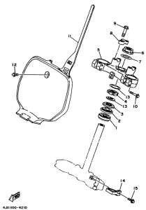 YZ250 Управление