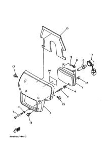 TT250R ﾍﾂﾄﾞﾗｲﾄ 1