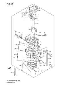 DR-Z250 Carburetor assy