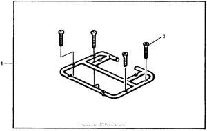 CB750 Trunk mount 81-82