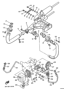 XV1100 Выхлопная система