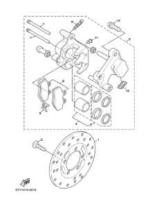 XC125 ﾌﾛﾝﾄﾌﾞﾚｰｷｷﾔﾘﾊﾟ