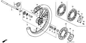 CR250R Transom + tube