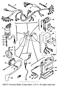 DT250A Электрика