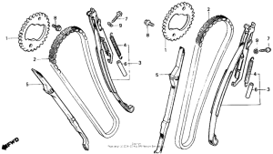 VT800 Цепь ГРМ