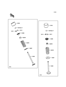 EX300 Клапана