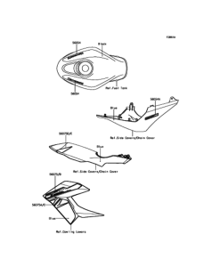BR250 デカール(ブルー)(EGF)