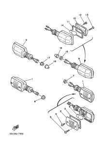 XT350'88 Поворотники