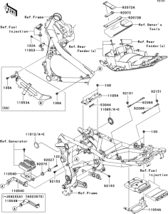 EX650 Frame fittings(1 / 2)