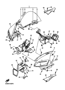YZF-R6R Капот двигателя и топливо