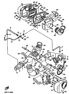 XV1100 Впускная система