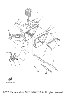 TTR225MC Впускная система