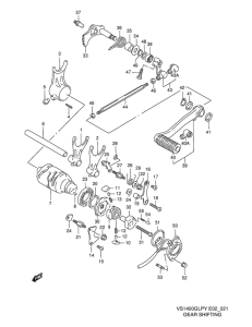 VS1400 Переключение передач