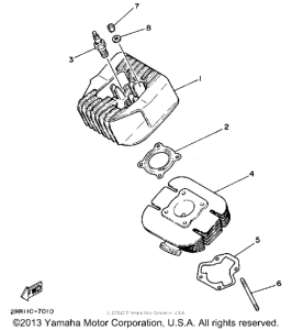YSR50D Цилиндры