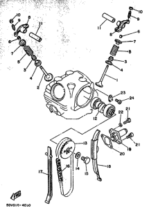 XC125 Клапана