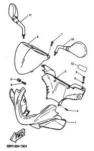 YQ50 Обтекатель 1