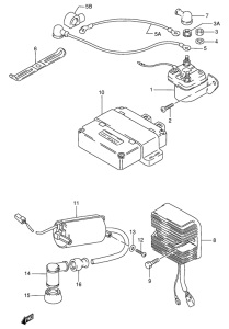 GN125 Equipo electrico
