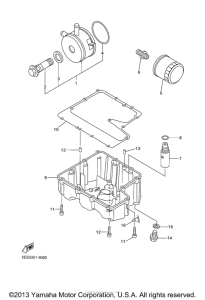 YZF-R6 Масляный фильтр
