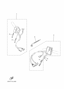 XT1200Z Interruptor  manillar&palanc