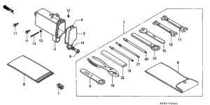 CRM125R Инструмент