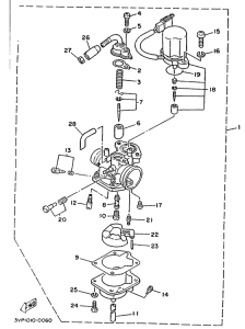 YE50 Карбюратор
