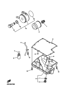 YZF-R1R ( RaceBase) Маслоочиститель