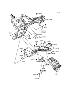 EX300 Заднее крыло