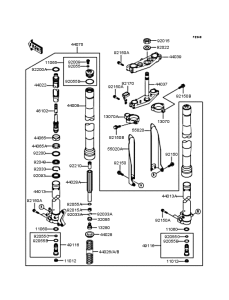  Передняя вилка