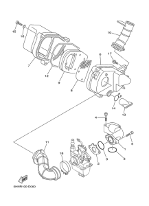 TTR90ET Впускная система