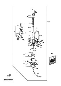 CS50Z Carburetor assy