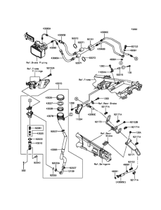 ZX1400 Задний торм цилиндр