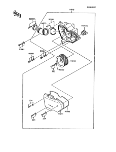AR125 Воздушный фильтр