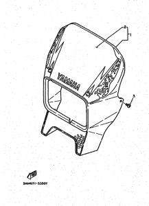 DT200R DT200RH Cowling comp