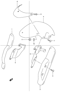 TR50 Переднее крыло