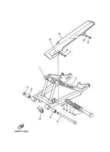 GT80 Задний рычаг и подвеска