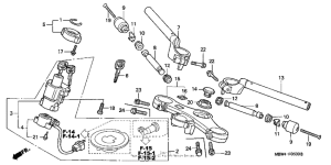  Handlebar + top bridge