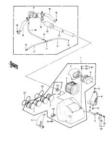 KZ1000 Воздухоочиститель