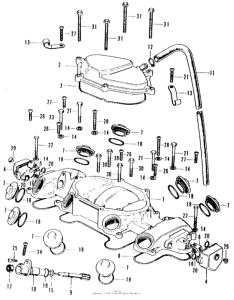  Крышка головки цилиндров