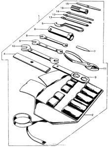 CB450 Инструмент