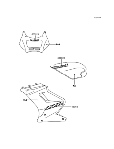 EX250 Наклейки