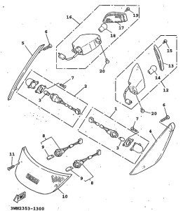 CR50Z Поворотники