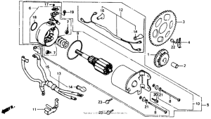 CH150D Стартер