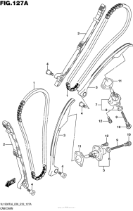 VL1500T Цепь ГРМ