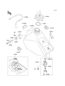  Топливный бак
