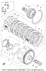 LB80_3D - 1977 Сцепление