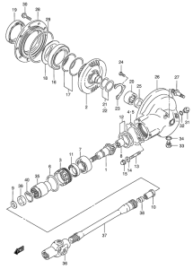 VS800 Карданный вал