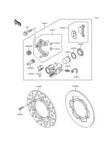  Передний суппорт