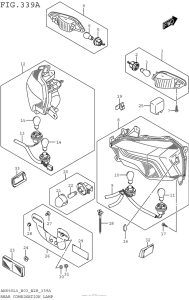 AN650 Задний фонарь