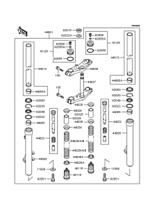  Передняя вилка