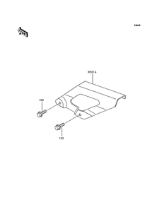 ZX400 サイドカバー / チェーンケース